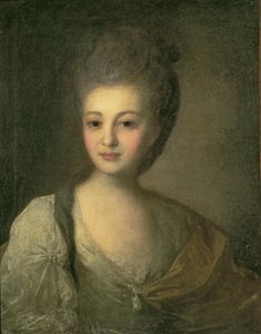 Aleksandra P. Struyskaya（1754-1840）1772年的肖像